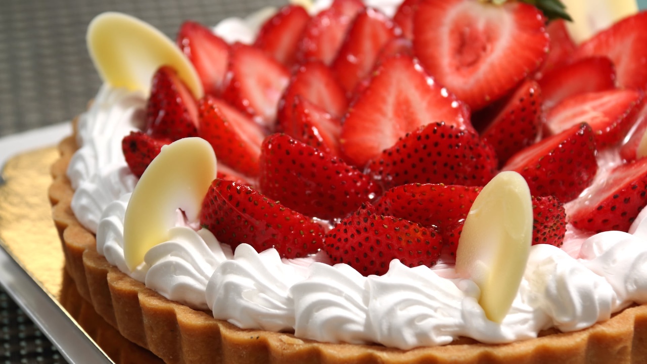 tarte au fraise