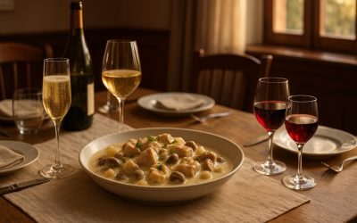 Vin et blanquette de veau : blanc, rouge ou Champagne ?