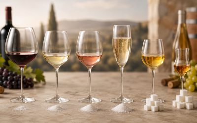 Combien de sucre dans un verre de vin ?
