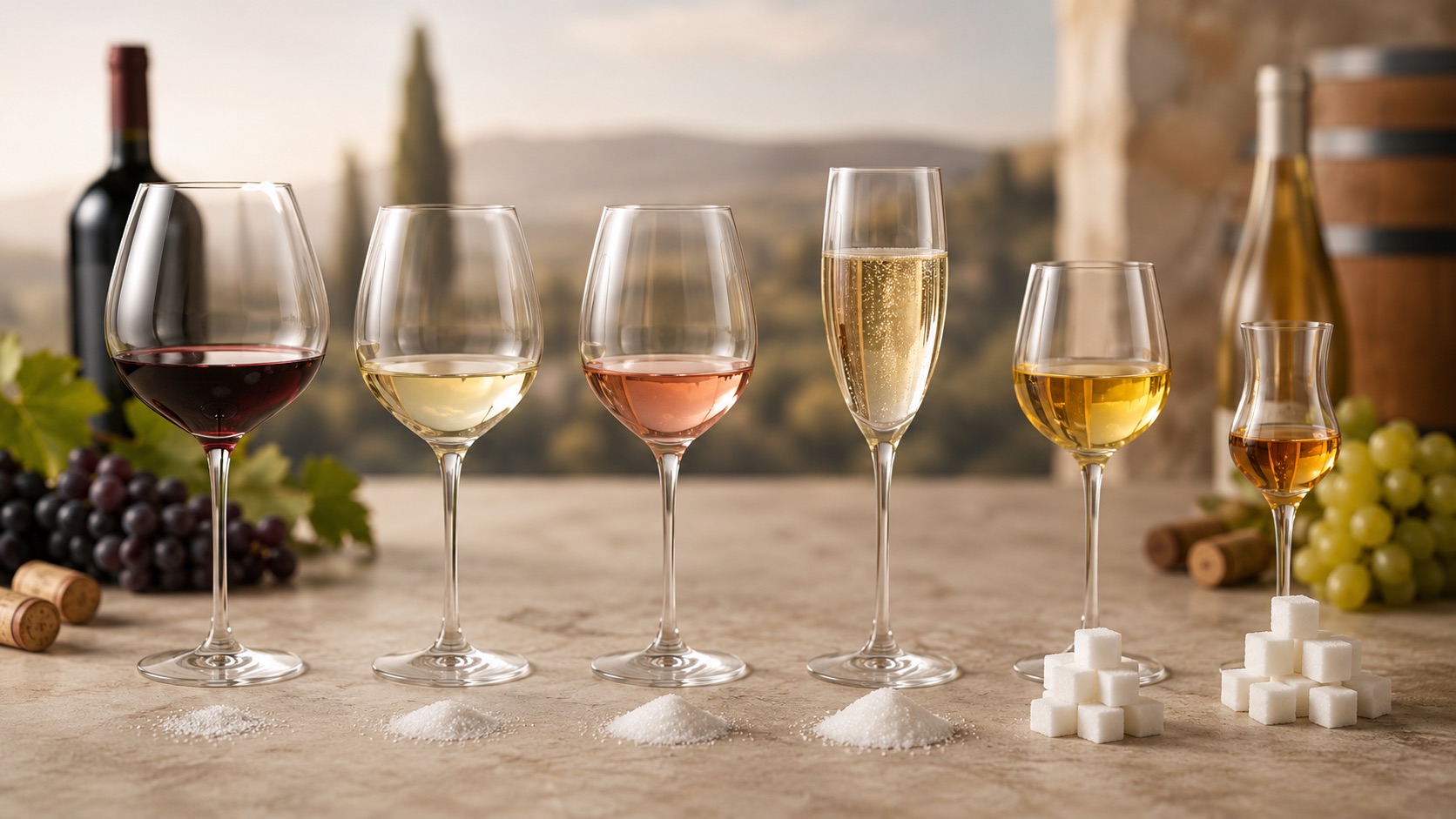 combien sucre verre de vin