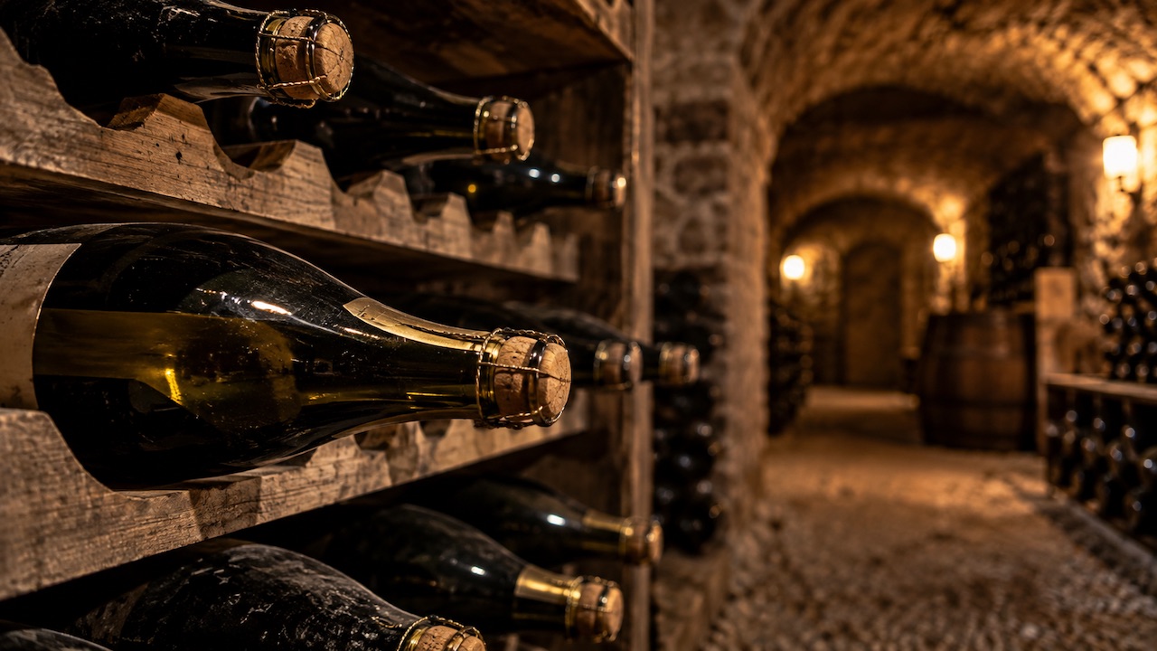 cave-bouteilles-champagne cave bouteille champagne