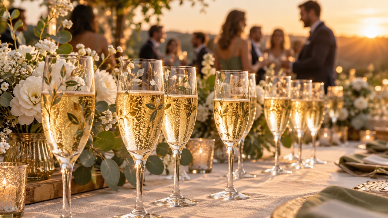 champagne-coucher-de-soleil champagne mariage coucher de soleil