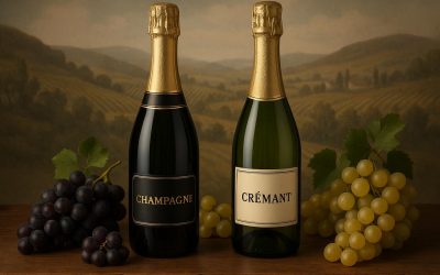 Champagne et crémant : comprendre les différences entre ces deux vins effervescents